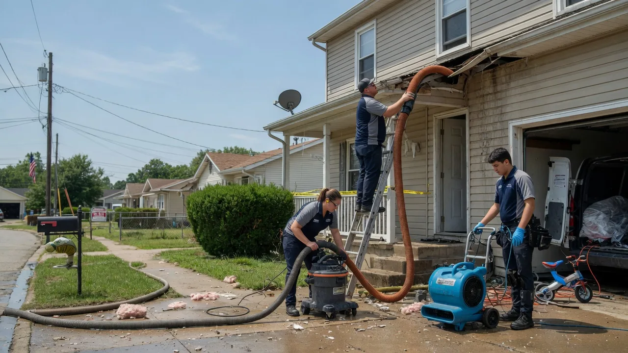 Water Damage Restoration in Harsens Island, MI near me